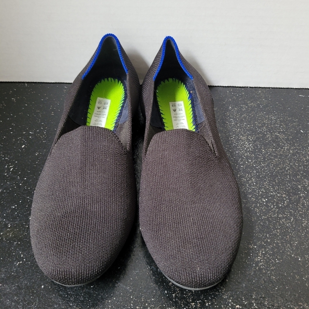 Rothy’s The Loafer Flats Black size 9.5 womens